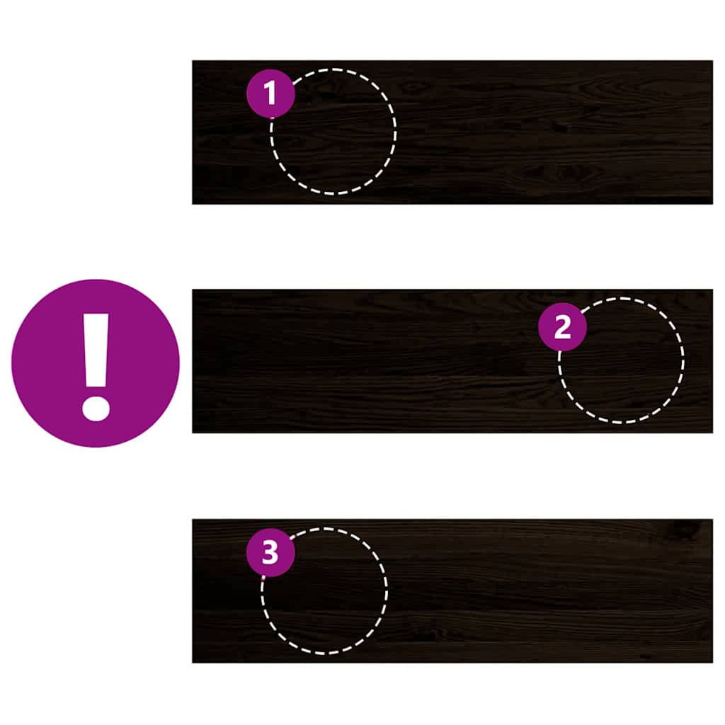 vidaXL Πέλματα Σκάλας 16 τμχ Σκούρο καφέ 90x25x2 cm Ξύλο μασίφ δρυς