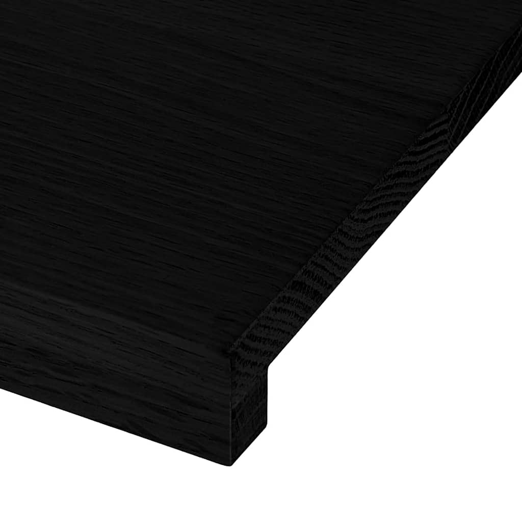 vidaXL Πατάκια Σκάλας 20 τεμ. Σκούρο Καφέ 120x25x2 cm Ξύλο Δρυός