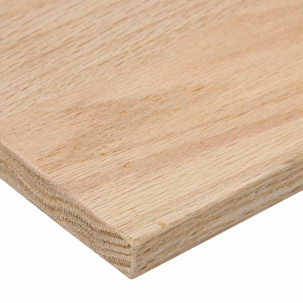vidaXL Πατάκια Σκάλας 2 τεμ. 120x25x2 εκ. Ακατέργαστο Μασίφ Ξύλο Δρυός