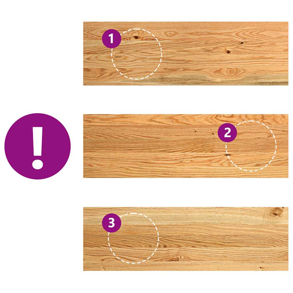vidaXL Πατάκια Σκάλας 2 τεμ. Ανοιχτό Καφέ 80x25x2 cm Ξύλο Δρυός