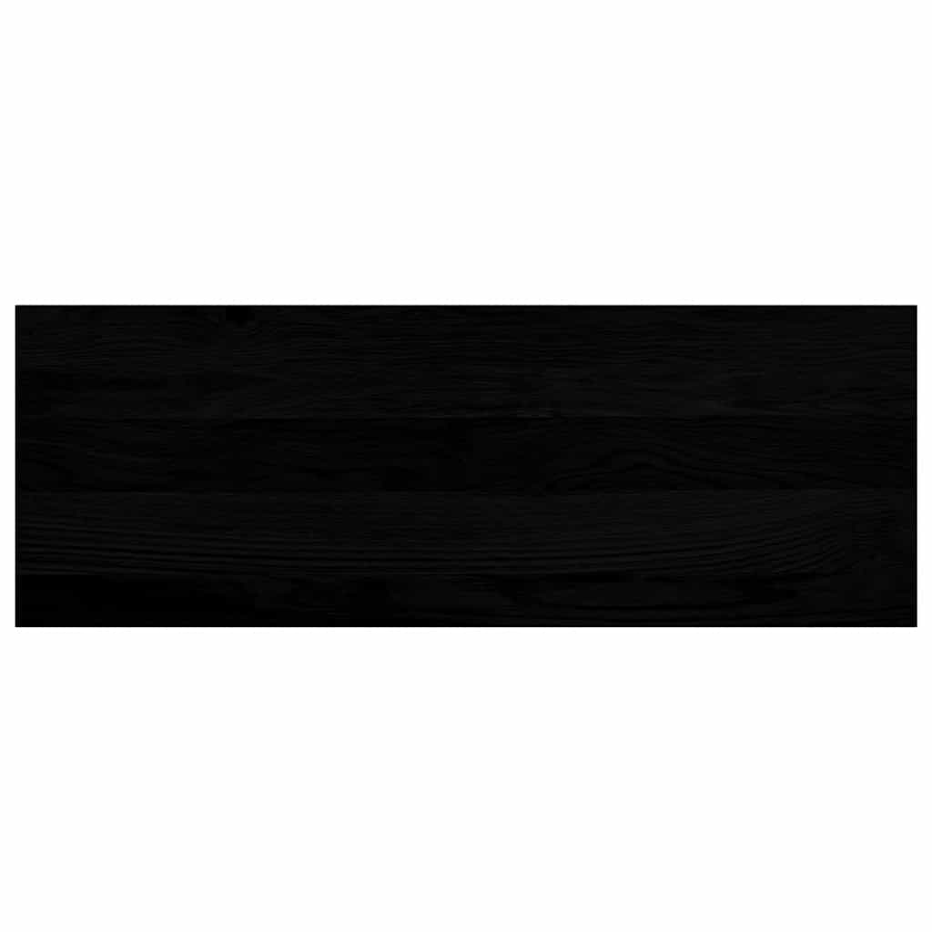 vidaXL Πατάκια Σκάλας 2 τεμ. Σκούρο Καφέ 70x25x2 cm Ξύλο Δρυός