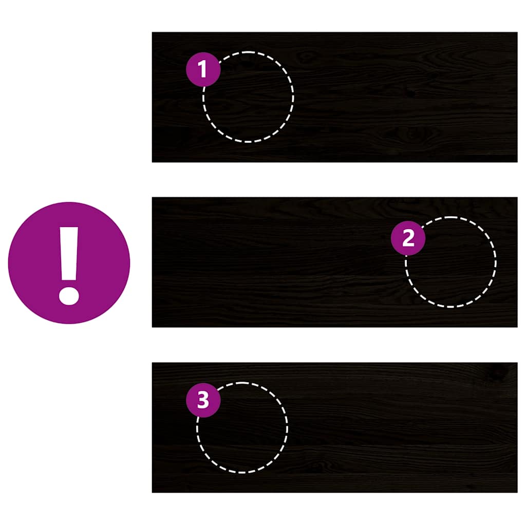 vidaXL Πέλματα Σκάλας 2 τεμάχια Σκούρο καφέ 70x30x2 cm μασίφ ξύλο δρυς