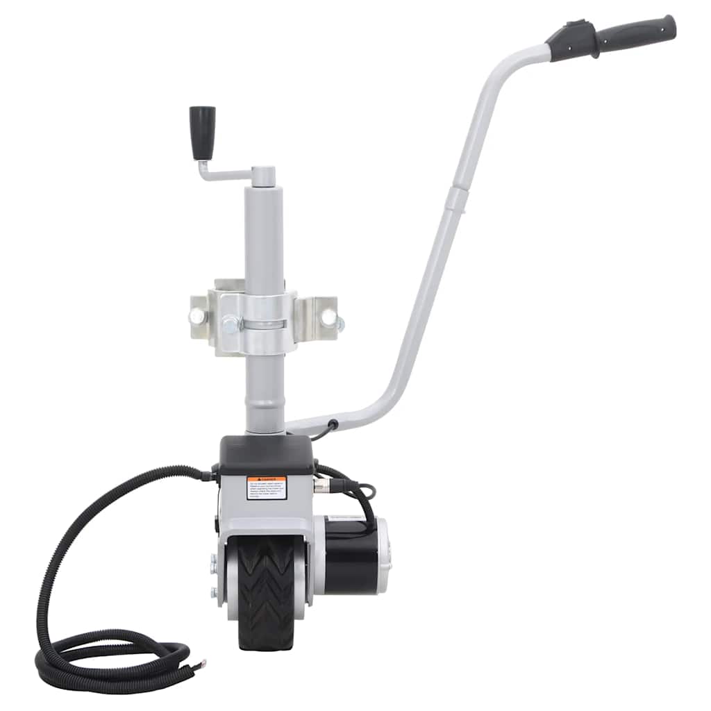 vidaXL Ποδαράκι Τρέιλερ Μηχανοκίνητο 12 V 350 W Αλουμινίου