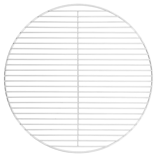 vidaXL Σχάρα Ψησίματος Στρογγυλή Ø50 εκ. Ανοξείδωτο Ατσάλι 304