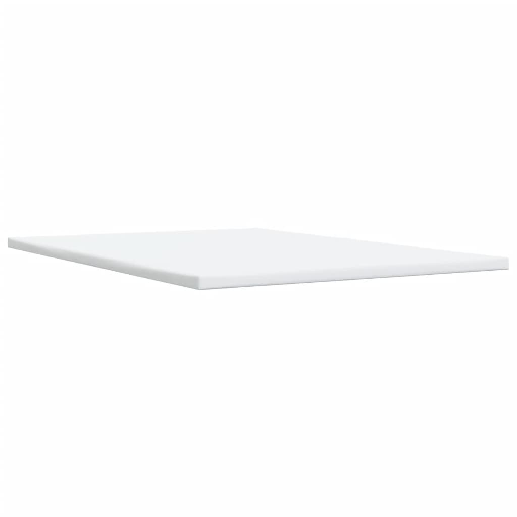 vidaXL Κρεβάτι Boxspring με Στρώμα Σκούρο Καφέ 140x200 εκ Υφασμάτινο
