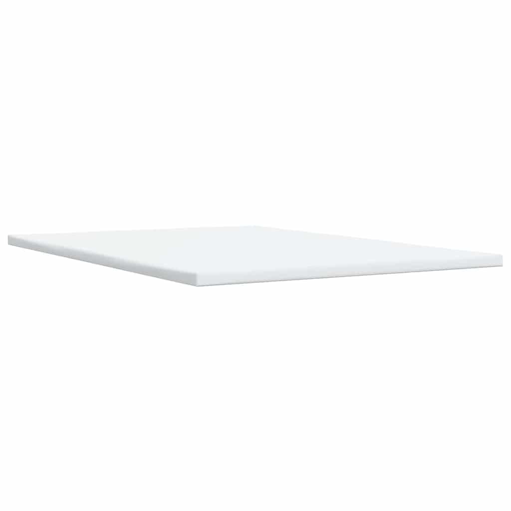 vidaXL Κρεβάτι Boxspring με Στρώμα Κρεμ 140x190 εκ. Υφασμάτινο