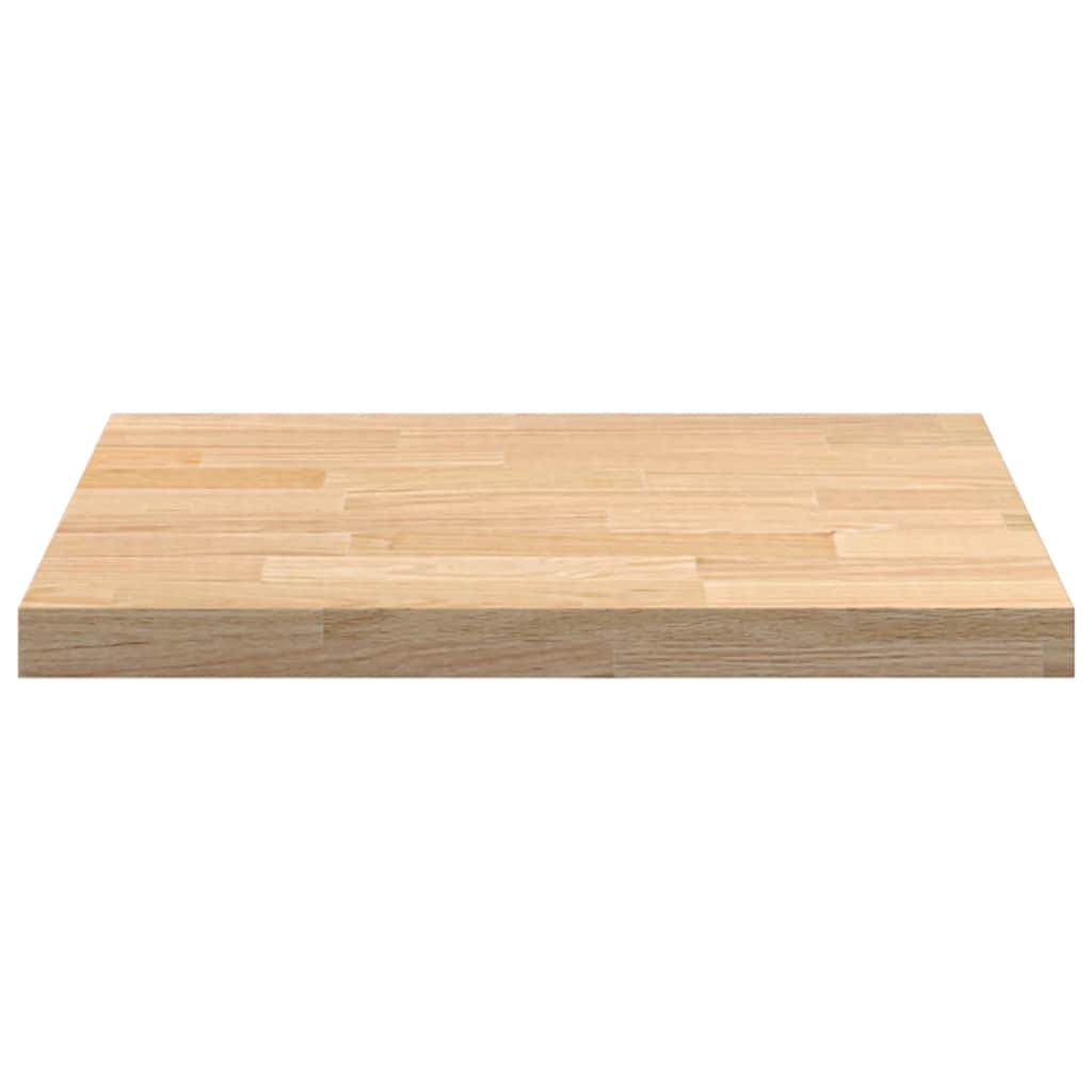 vidaXL πάγκος εργασίας κουζίνας 60x63,5x4 εκ. στερεό δρυς ορθογώνιο