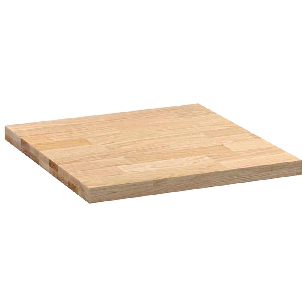 vidaXL πάγκος εργασίας κουζίνας 60x63,5x4 εκ. στερεό δρυς ορθογώνιο