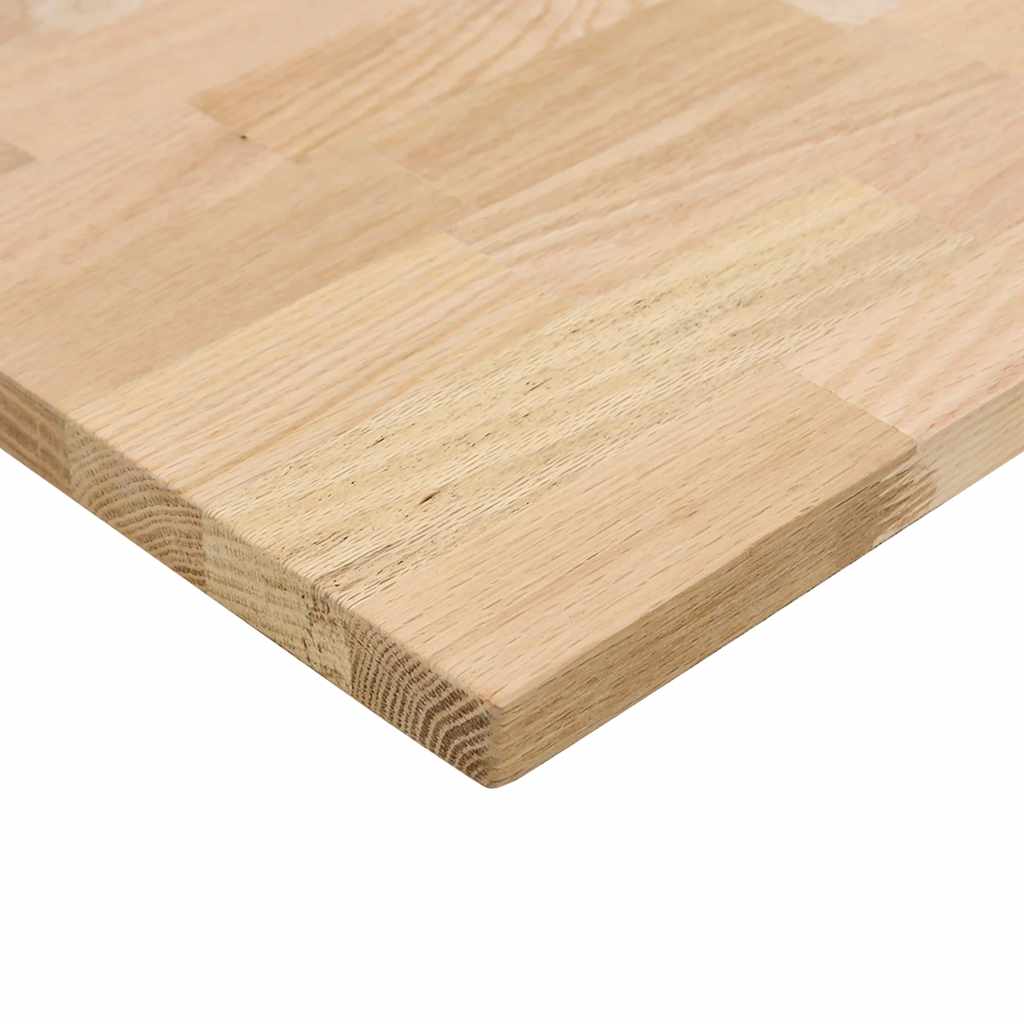 vidaXL Επιφάνεια Γραφείου Ορθογώνια 120x50x2,5 εκ. από Μασίφ Ξύλο Δρυός