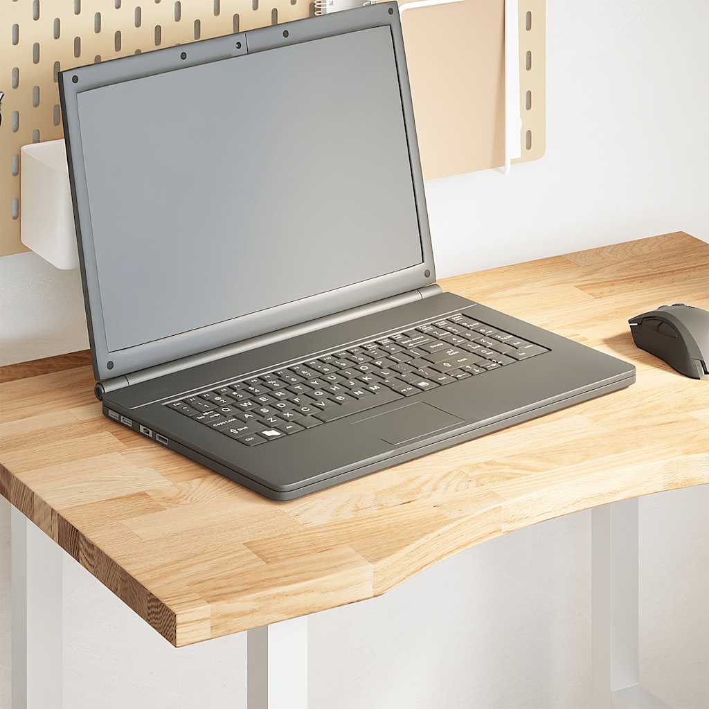 VidaXL Επιτραπέζια Επιφάνεια Ακατέργαστη Μασίφ Ξύλο Δρυς Ορθογώνια