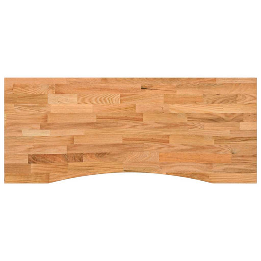 vidaXL Επιφάνεια Τραπεζιού Ορθογώνιος 120x50x2,5 εκ. Μασίφ Ξύλο Δρυός