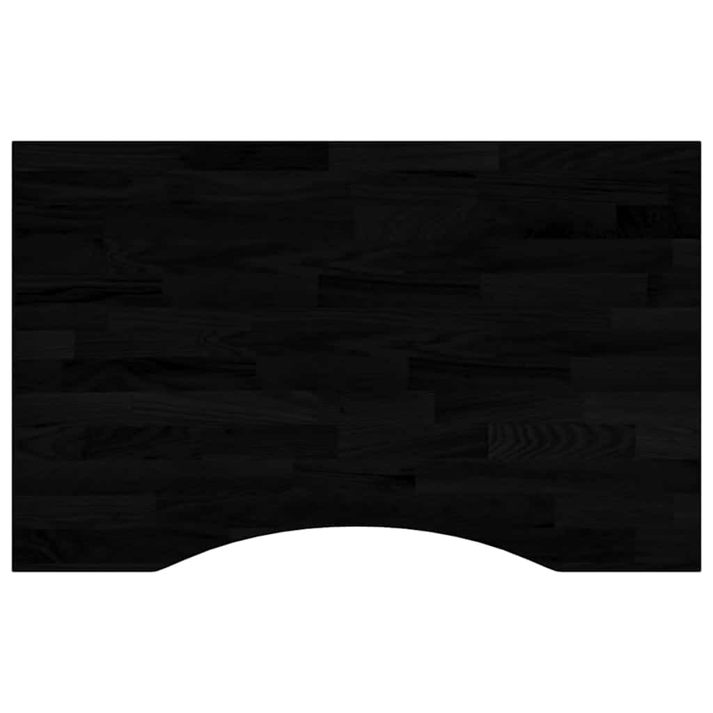 vidaXL Επιφάνεια Τραπεζιού Ορθογώνιος 80x50x2,5 εκ. Μασίφ Ξύλο Δρυός