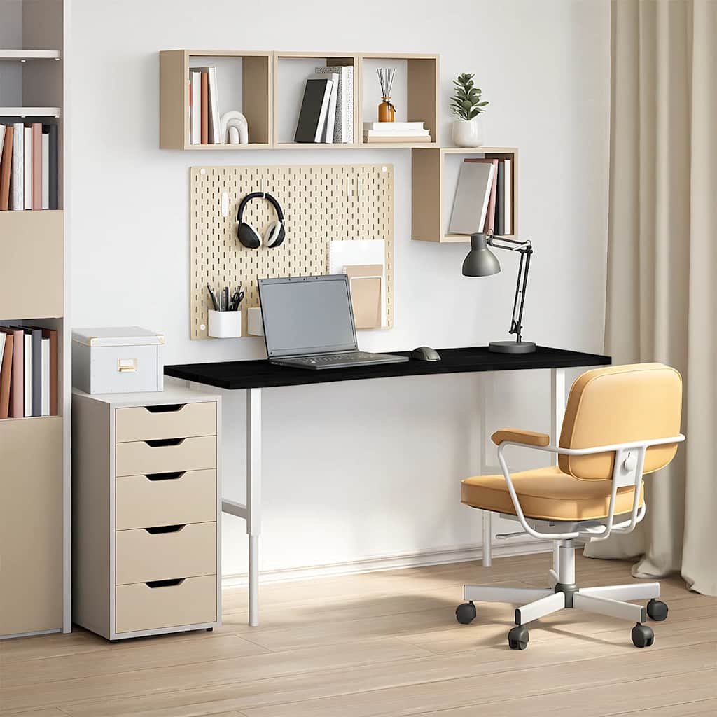 vidaXL Επιφάνεια Τραπεζιού Ορθογώνιος 140x50x2,5 εκ. Μασίφ Ξύλο Δρυός