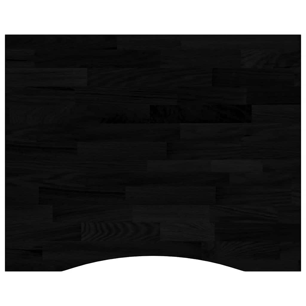 vidaXL Επιφάνεια Τραπεζιού Ορθογώνιος 100x80x2,5 εκ. Μασίφ Ξύλο Δρυός