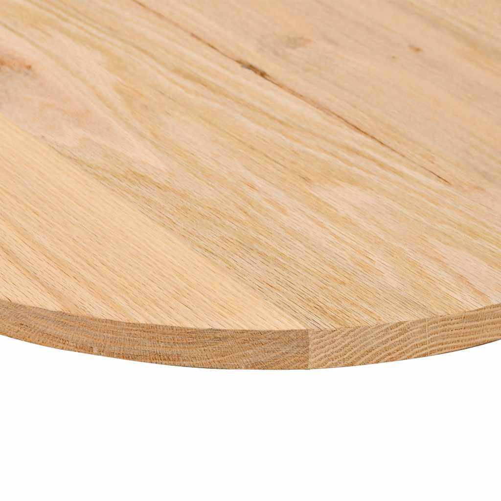 vidaXL Επιτραπέζια επιφάνεια 100x50x2 cm μασίφ ξύλο δρυς οβάλ