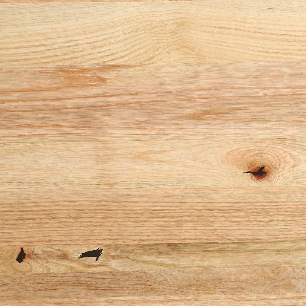 vidaXL Επιτραπέζια επιφάνεια 100x50x2 cm μασίφ ξύλο δρυς οβάλ
