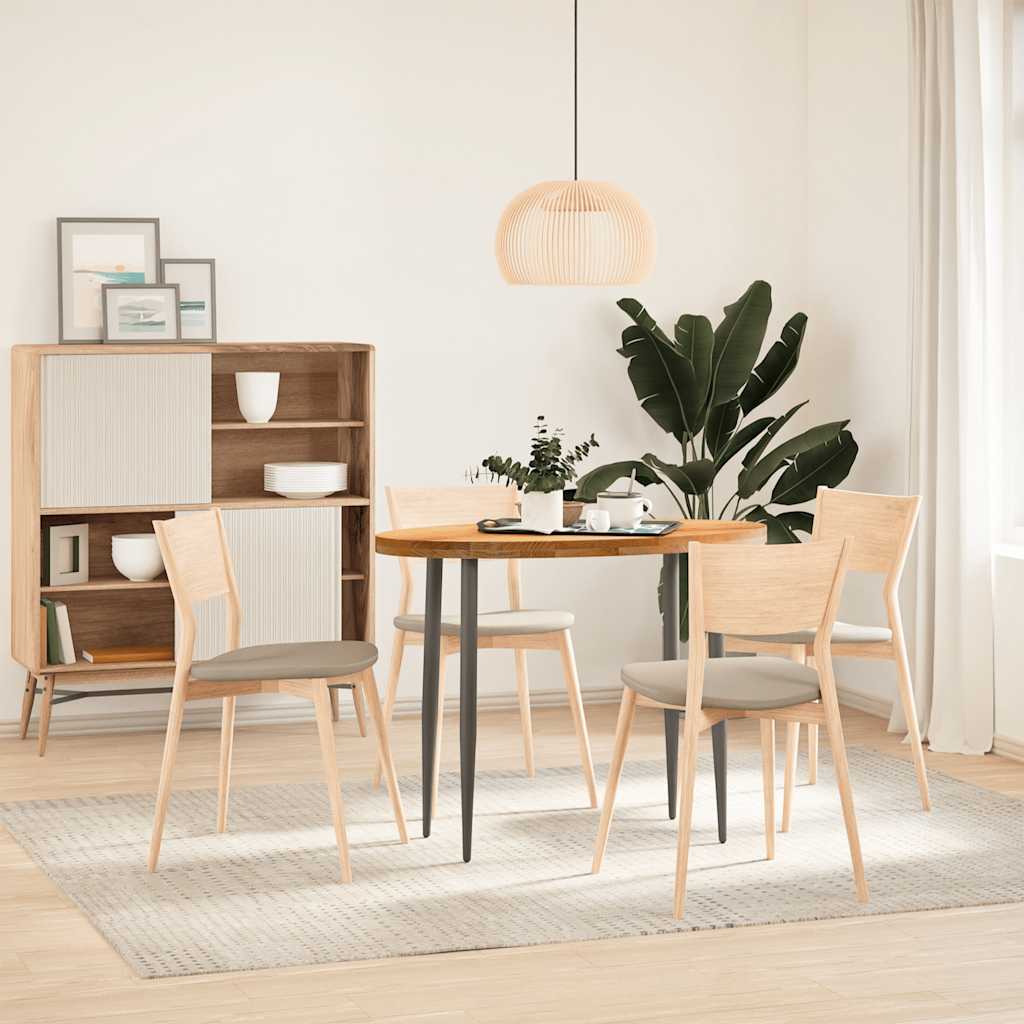 vidaXL Επιτραπέζια επιφάνεια Ανοιχτό Καφέ 100x50x4 εκ. Ξύλο Δρυός Οβάλ