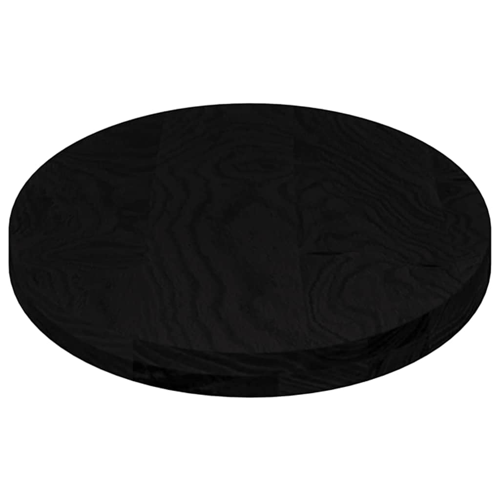 vidaXL Επιτραπέζια επιφάνεια Σκούρο Καφέ 100x50x4 εκ. Ξύλο Δρυός Οβάλ