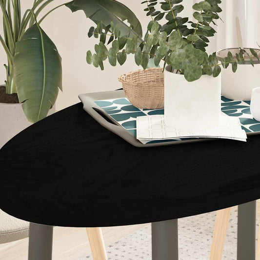 vidaXL Επιτραπέζια επιφάνεια Σκούρο Καφέ 100x50x4 εκ. Ξύλο Δρυός Οβάλ