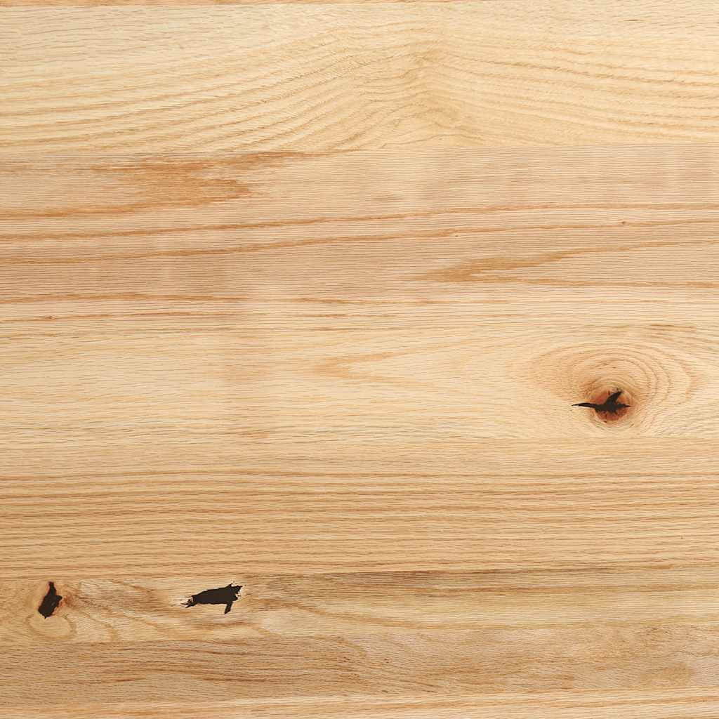 vidaXL Επιτραπέζια επιφάνεια 120x60x4 εκ. από Μασίφ Ξύλο Δρυός Οβάλ