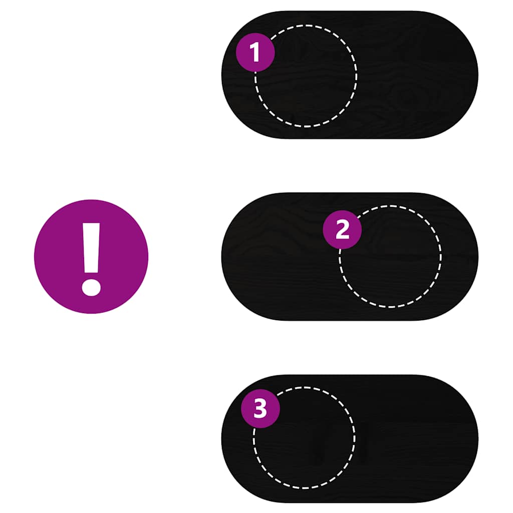 vidaXL Επιτραπέζια επιφάνεια Σκούρο Καφέ 80x40x4 εκ. Ξύλο Δρυός Οβάλ