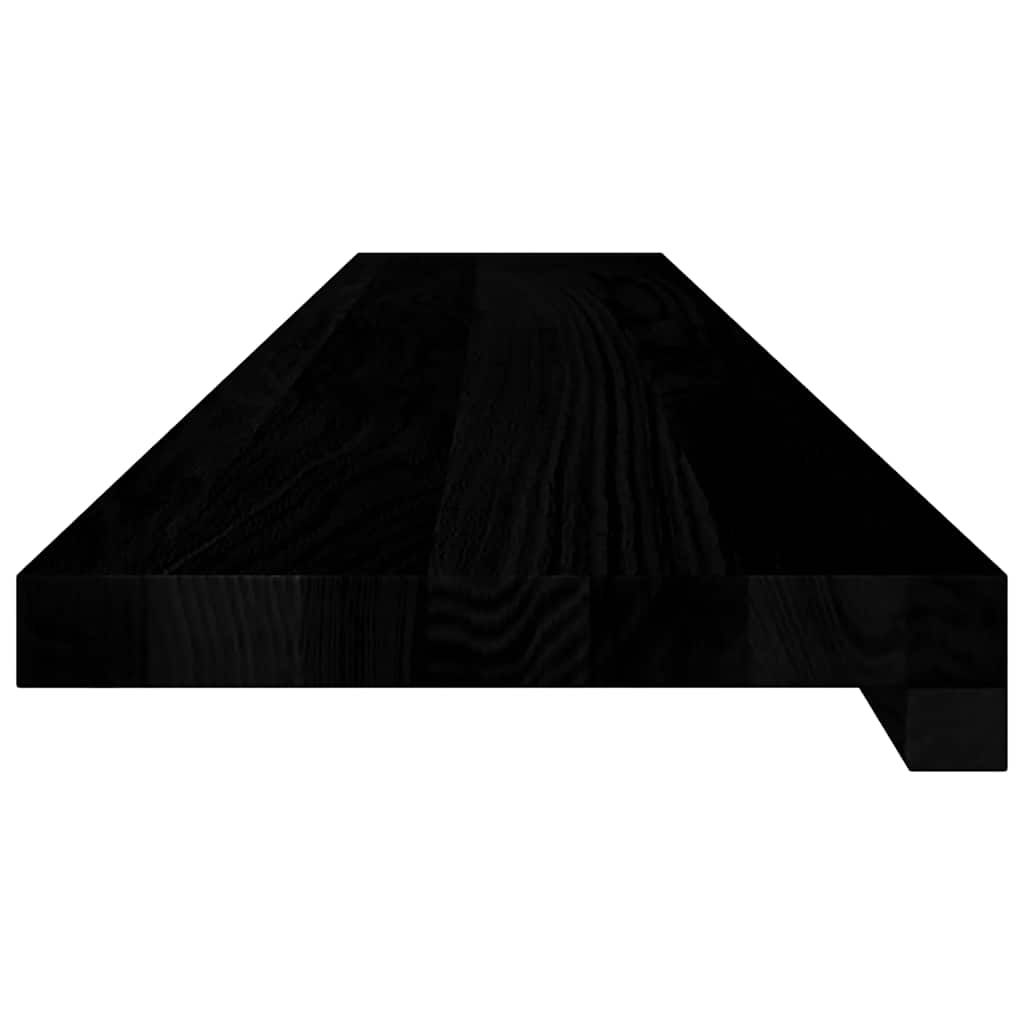 vidaXL Περβάζια παραθύρων 2 τεμ. Σκ. Καφέ 110x20x2εκ. Μασίφ Ξύλο Δρυός