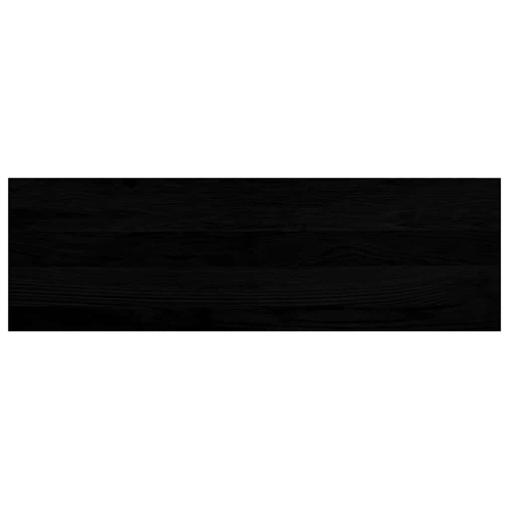 vidaXL Περβάζια παραθύρων 2 τεμ. Σκ. Καφέ 80x25x2 εκ. Μασίφ Ξύλο Δρυός