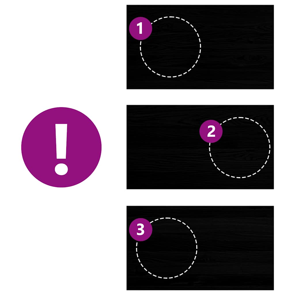 vidaXL Περβάζια παραθύρων 2 τεμ. Σκ. Καφέ 70x40x2 εκ. Μασίφ Ξύλο Δρυός