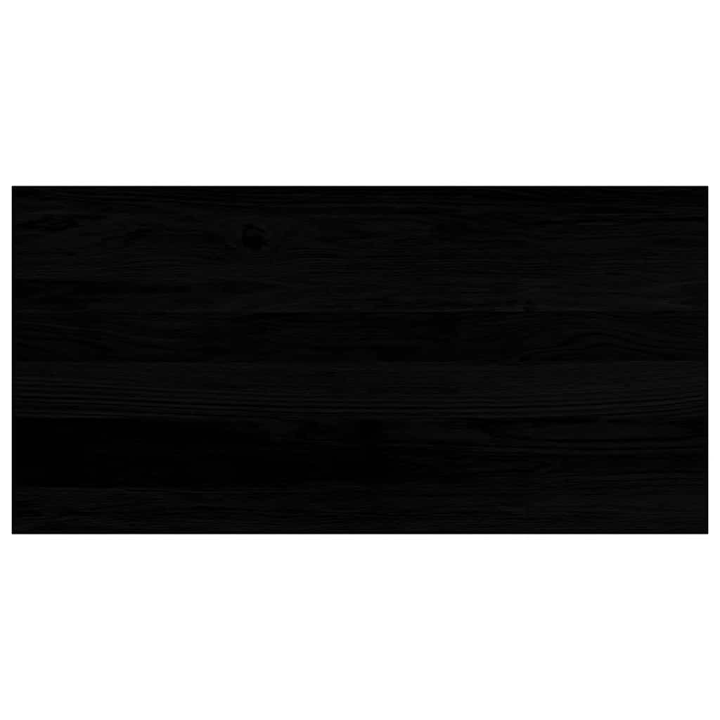 vidaXL Περβάζια παραθύρων 2 τεμ. Σκ. Καφέ 80x40x2 εκ. Μασίφ Ξύλο Δρυός