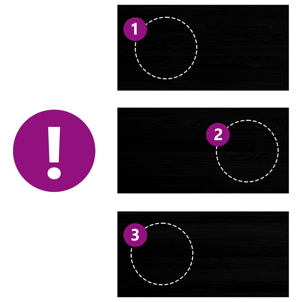 vidaXL Περβάζια παραθύρων 2 τεμ. Σκ. Καφέ 80x40x2 εκ. Μασίφ Ξύλο Δρυός