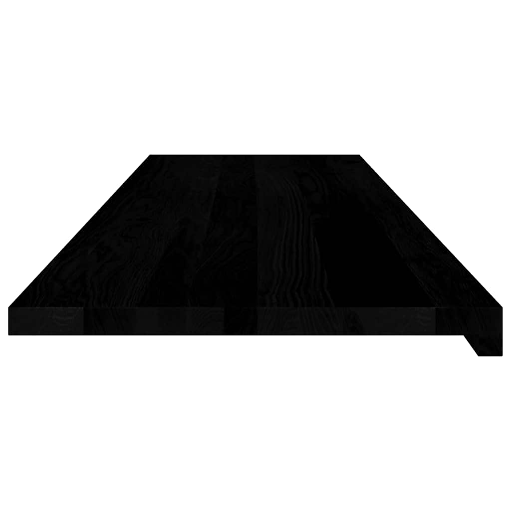 vidaXL Περβάζια παραθύρων 2 τεμ. Σκ. Καφέ 140x40x2εκ. Μασίφ Ξύλο Δρυός