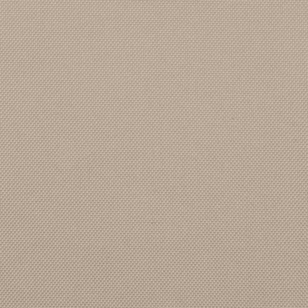 vidaXL Μαξιλάρια Καθίσματος Κήπου 2 Τεμ. Τετράγωνα Taupe 45x45x2εκ.