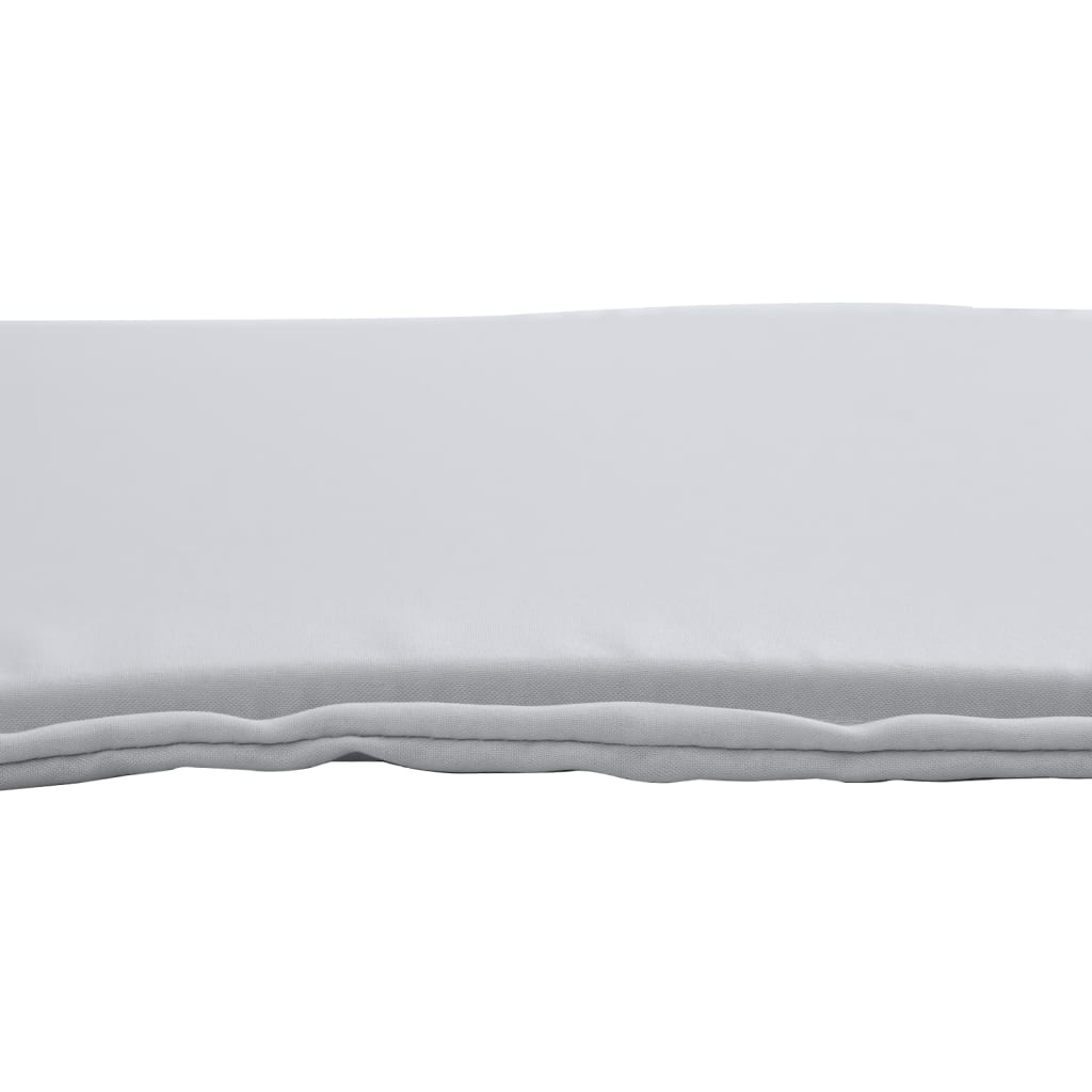 vidaXL Μαξιλάρια Καθίσματος Κήπου 4 Τεμ. Τετράγωνα Αν. Γκρι 45x45x2εκ.