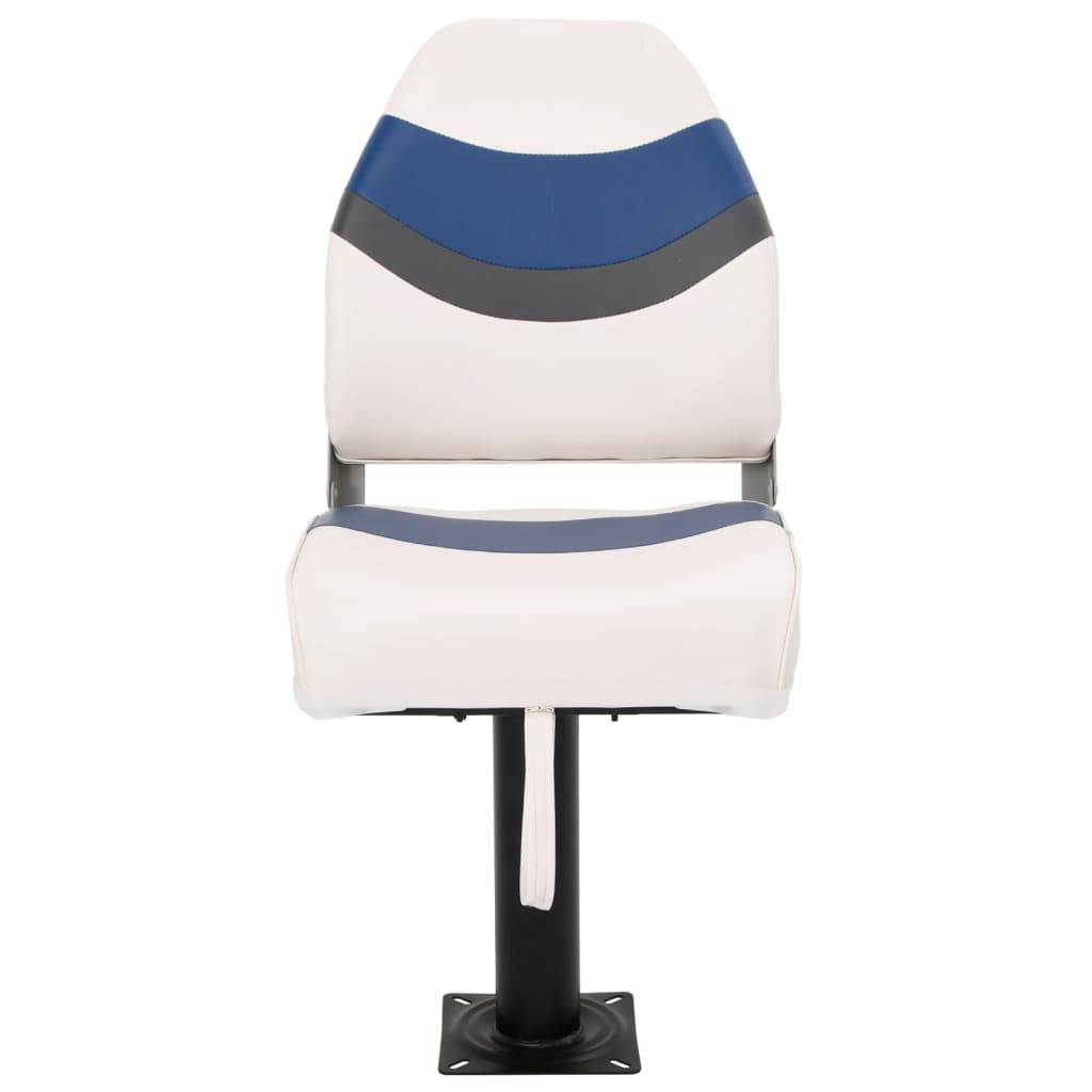 vidaXL Κάθισμα Σκάφους Σετ 2 τεμ. με Ψηλή Πλάτη Αναδιπλούμενο