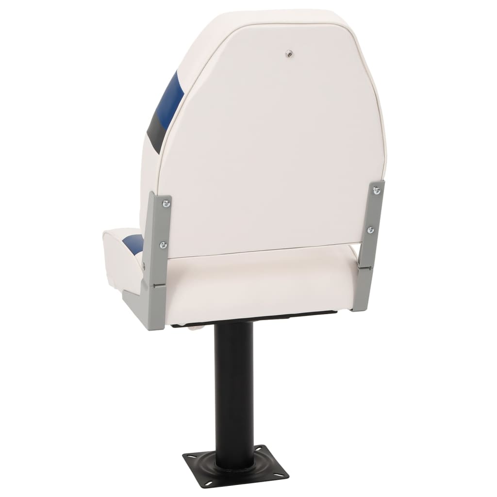 vidaXL Κάθισμα Σκάφους Σετ 2 τεμ. με Ψηλή Πλάτη Αναδιπλούμενο