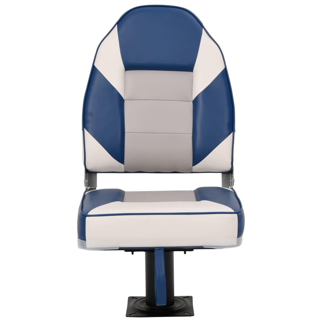 vidaXL Κάθισμα Σκάφους Σετ 2 τεμ. με Ψηλή Πλάτη Αναδιπλούμενο