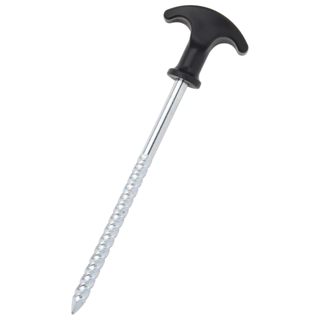 vidaXL Πασσαλάκια Σκηνής 24 τεμ. 17 εκ. Ø7 χιλ. Γαλβανισμένο Ατσάλι