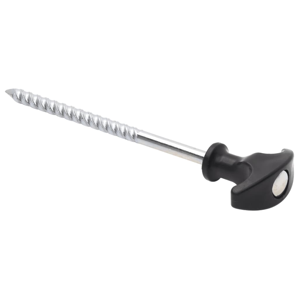 vidaXL Πασσαλάκια Σκηνής 24 τεμ. 17 εκ. Ø7 χιλ. Γαλβανισμένο Ατσάλι