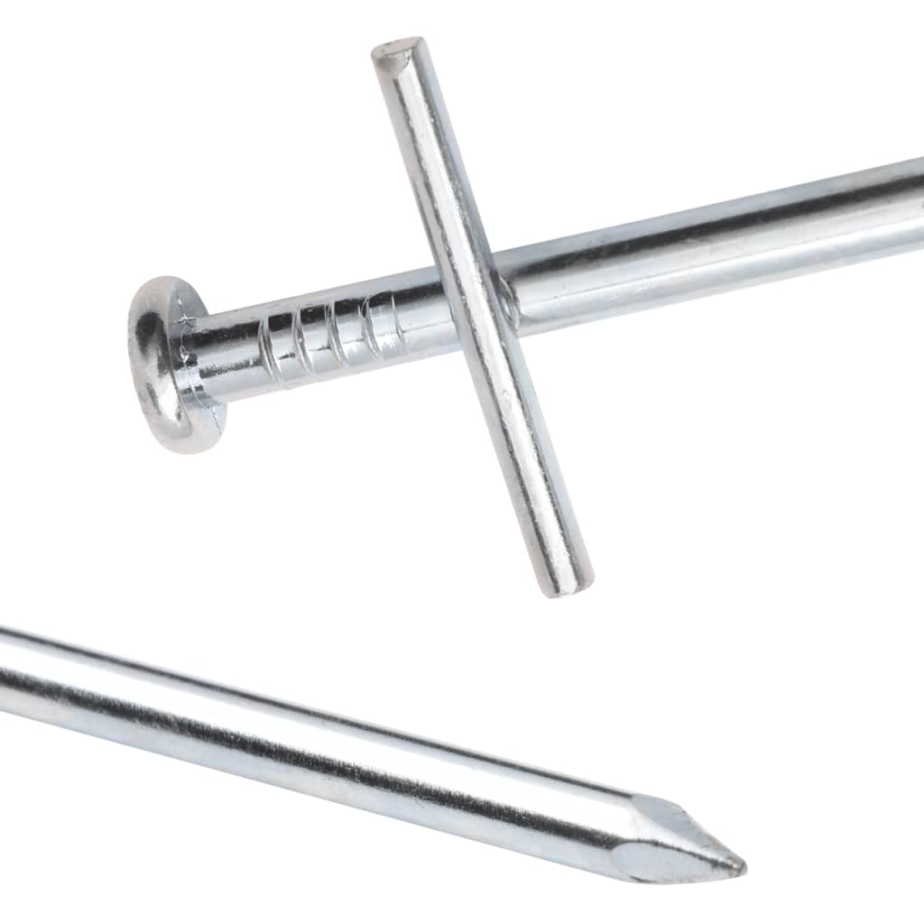 vidaXL Πασσαλάκια Σκηνής 24 τεμ. 29,5 εκ. Ø6 χιλ. Γαλβανισμένο Ατσάλι