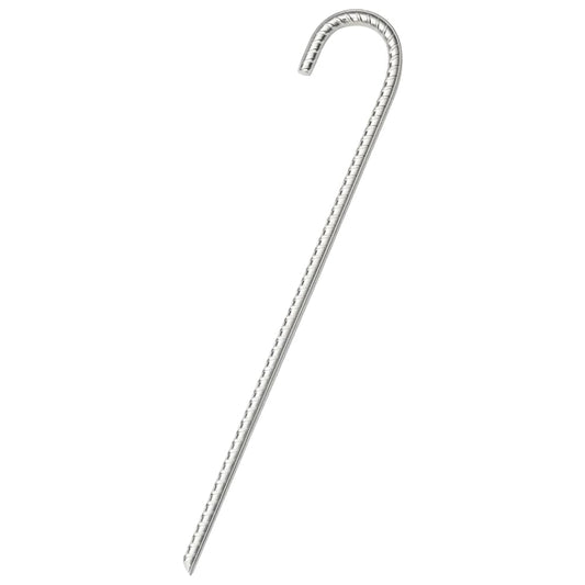 vidaXL Πασσαλάκια Σκηνής 6 τεμ. 37 εκ. Ø10 χιλ. Γαλβανισμένο Ατσάλι