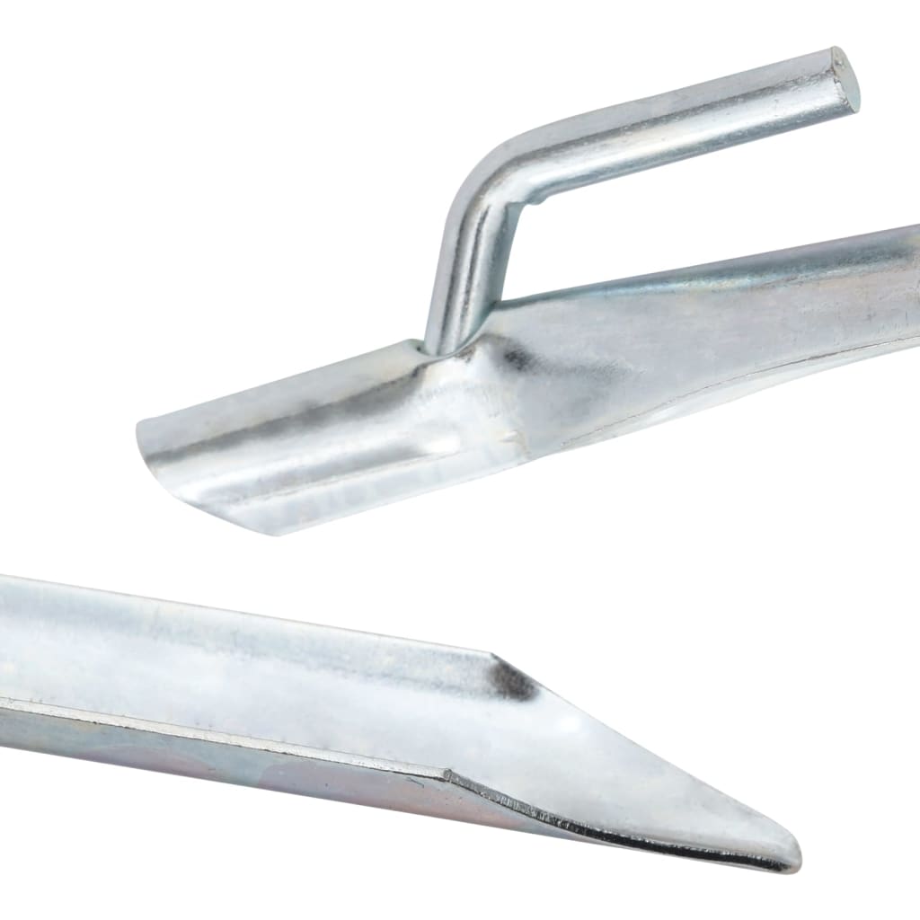 vidaXL Πασσαλάκια Σκηνής Σχήμα V 24 τεμ. 17 εκ. Ø20 χιλ. Γαλβ. Ατσάλι