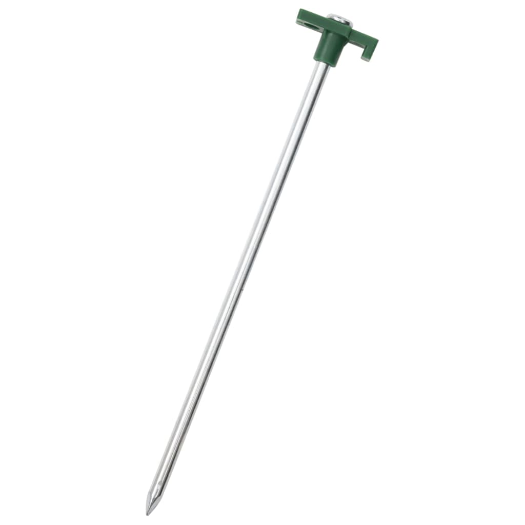 vidaXL Πασσαλάκια Σκηνής 12 τεμ. 25 εκ. 7 χιλ. Γαλβανισμένο Ατσάλι