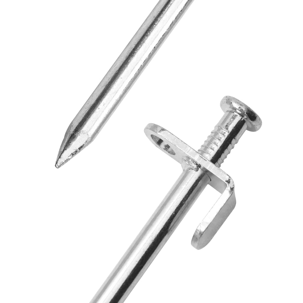 vidaXL Πασσαλάκια Σκηνής 24 τεμ. 19,5 εκ. 8 χιλ. Γαλβανισμένο Ατσάλι