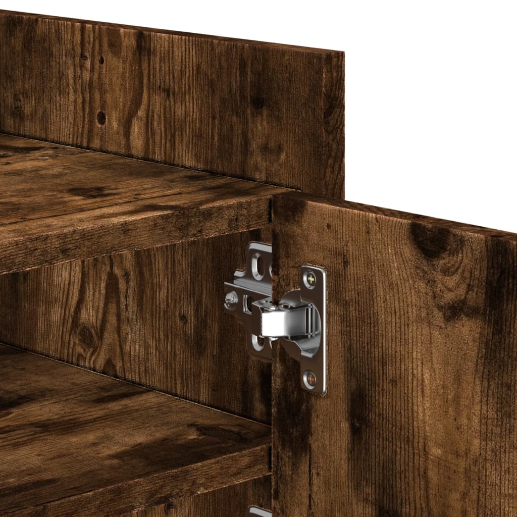 vidaXL Έπιπλο Τηλεόρασης Καπνιστή Δρυς 100x35x40 εκ. Επεξ. Ξύλο