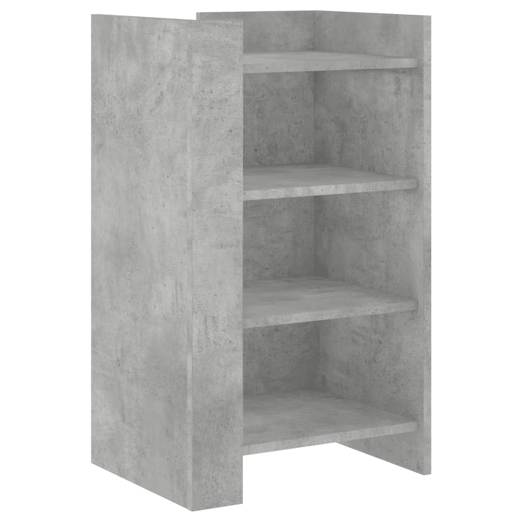 vidaXL Συρταριέρα Γκρι Σκυροδ. 45x35x75 εκ. από Επεξεργασμένο Ξύλο