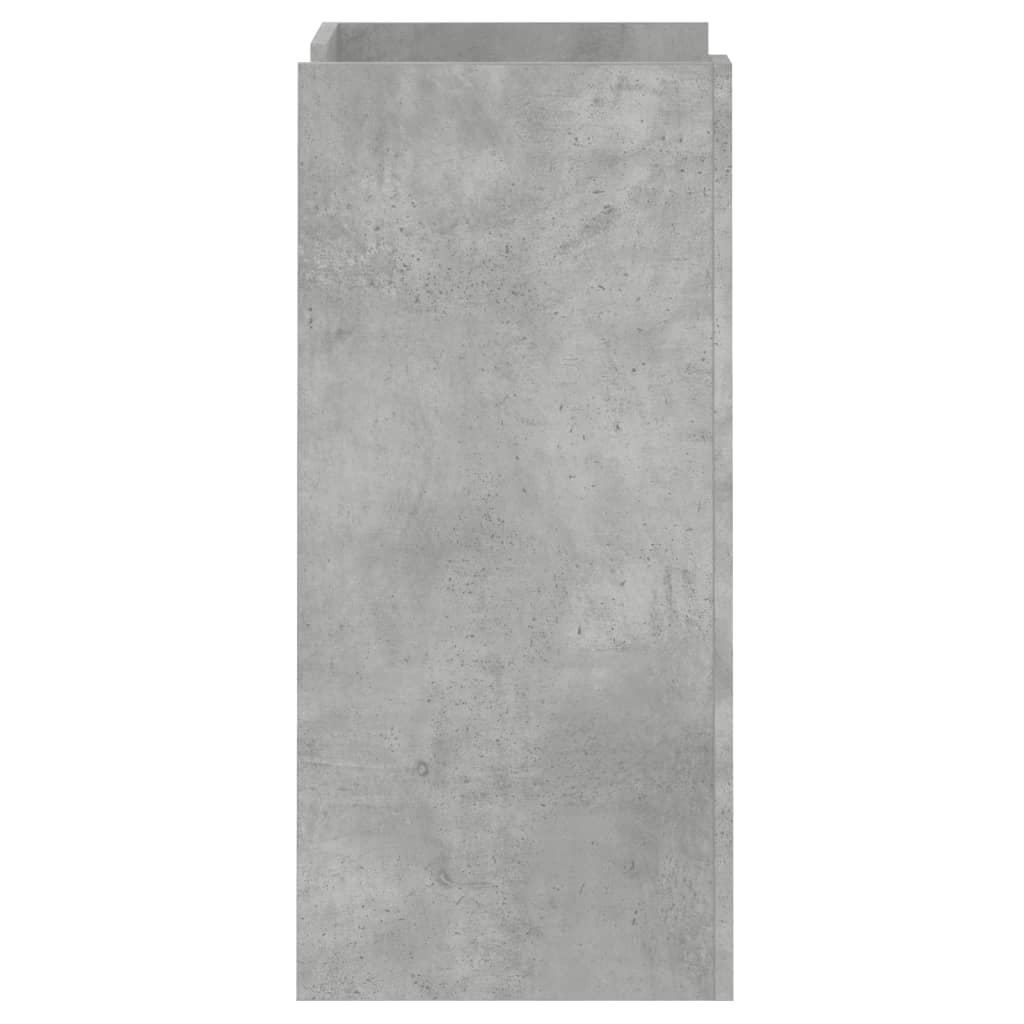 vidaXL Συρταριέρα Γκρι Σκυροδ. 45x35x75 εκ. από Επεξεργασμένο Ξύλο