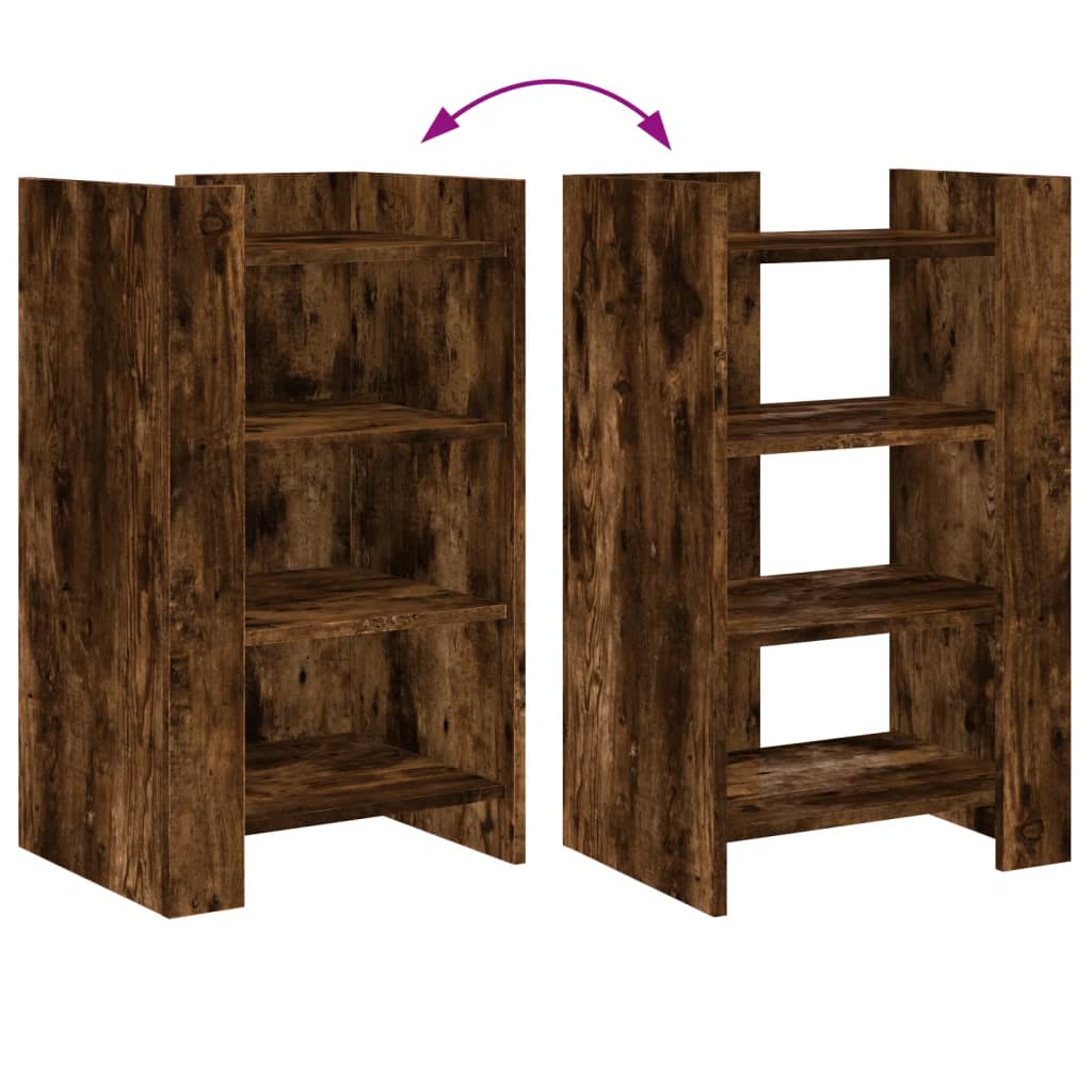 vidaXL Συρταριέρα Καπνιστή Δρυς 45x35x75 εκ. από Επεξεργ. Ξύλο