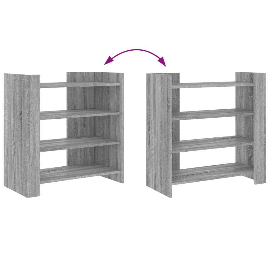 vidaXL Ντουλάπι Γκρι Sonoma 73,5x35x75 εκ. από Επεξεργασμένο Ξύλο