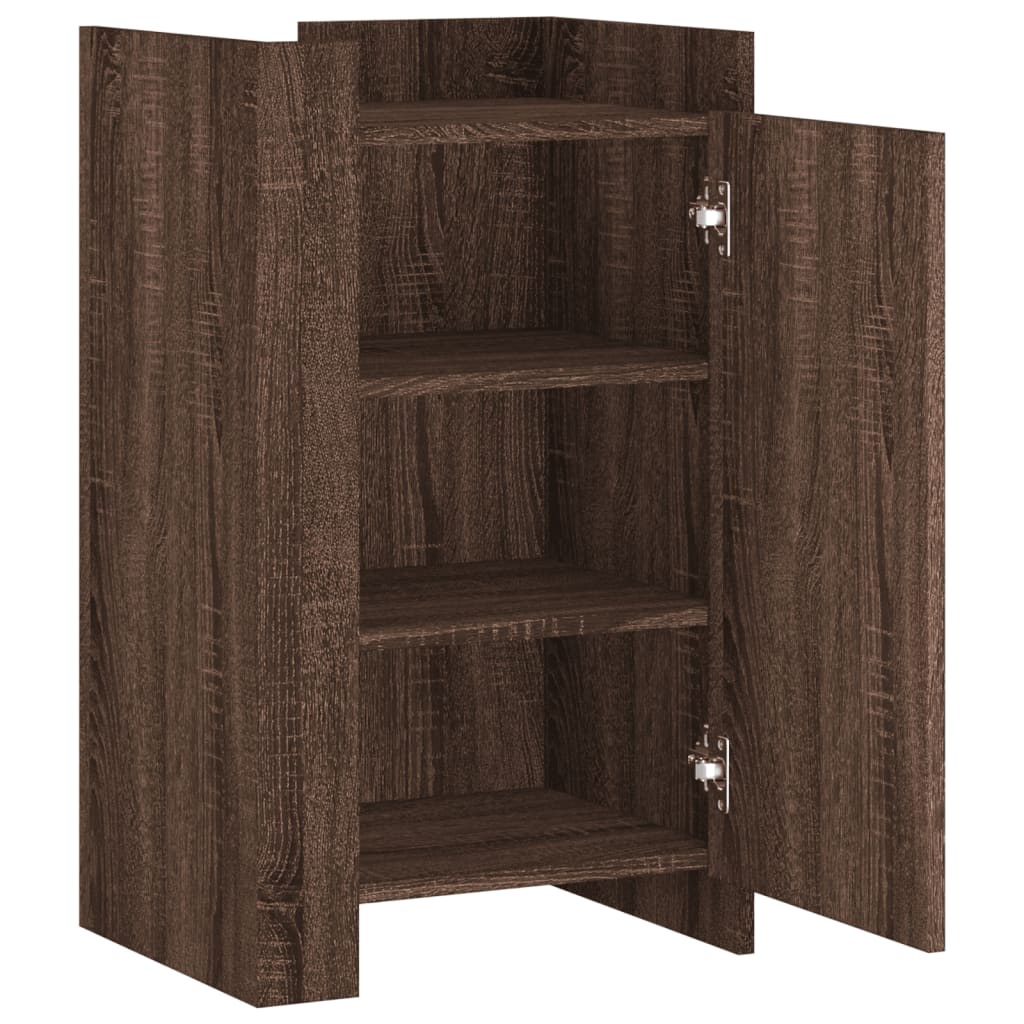 vidaXL Μπουφές Καφέ Δρυς 45x35x75 εκ. από Επεξεργασμένο Ξύλο