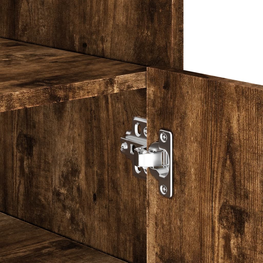 vidaXL Μπουφές Καπνιστή Δρυς 73,5x35x75 εκ. Επεξεργασμένο Ξύλο